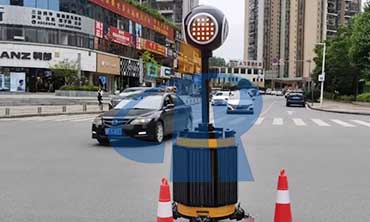 solar traffic light